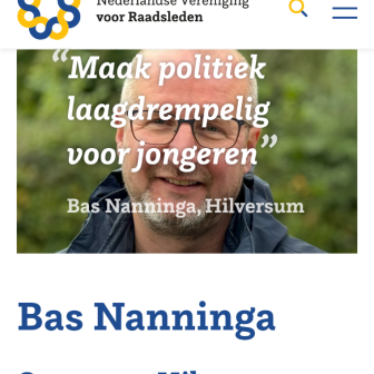 Bas Raadslid van de week